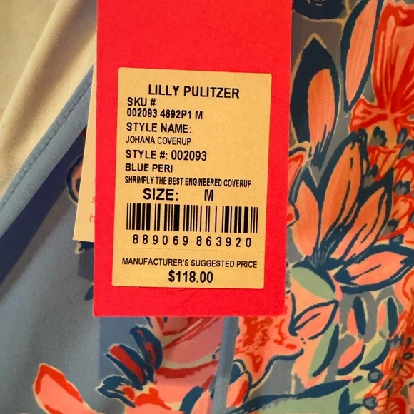 Lilly Pulitzer Johana coverup - Picture 3 of 3
